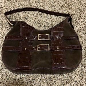 Maxx New York shoulder brown purse